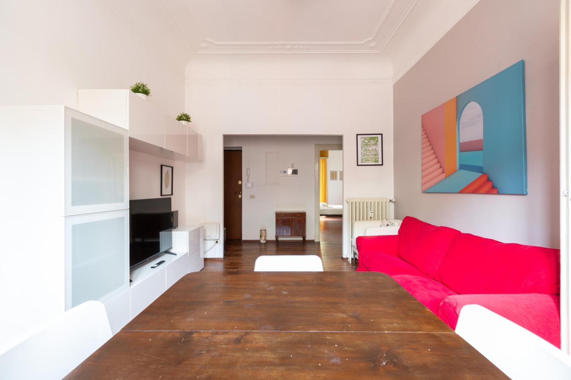 Ferienwohnung Sempione Cozy Flat Mailand Exterior foto